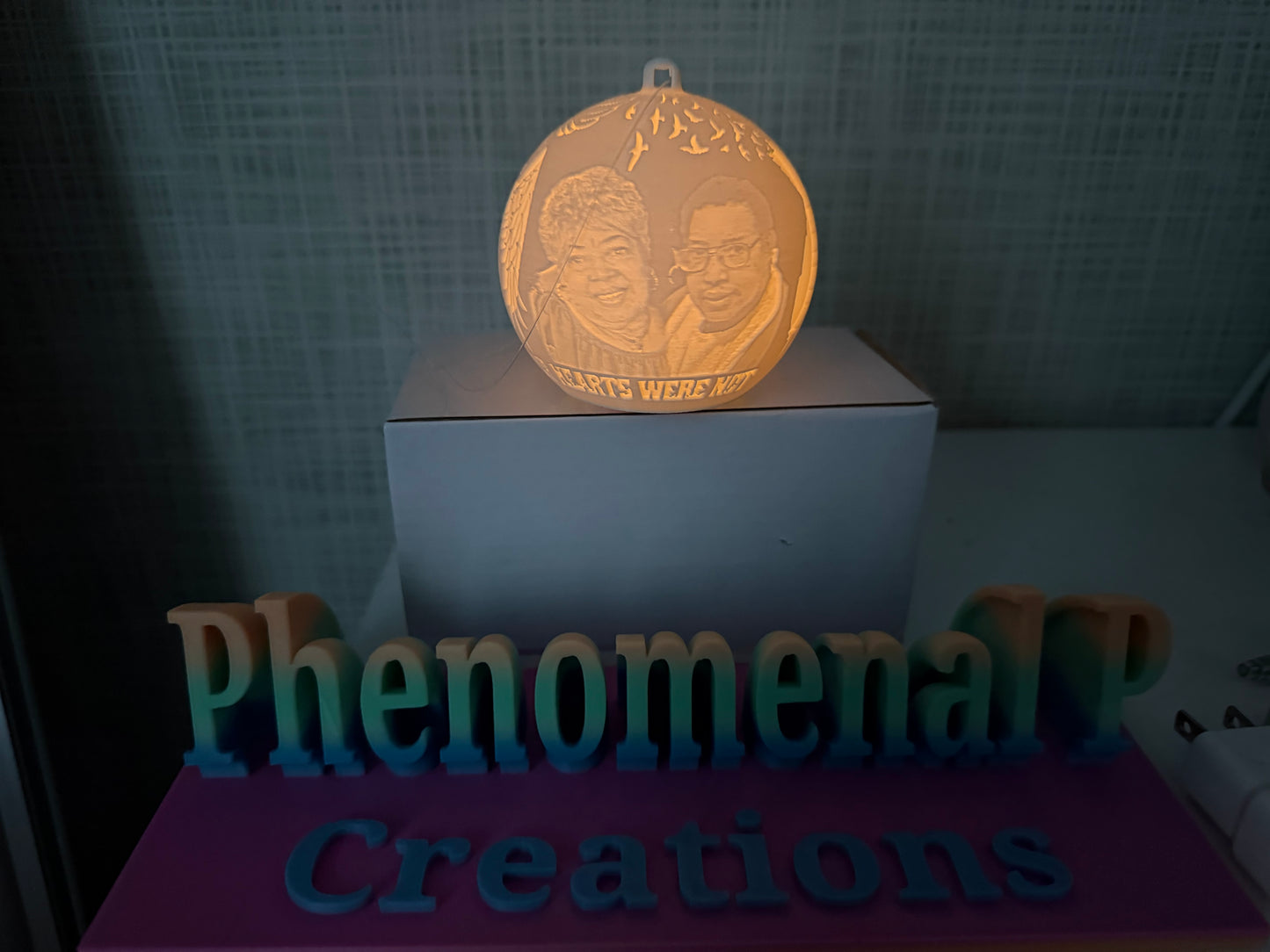 Custom 3D printed Ornaments