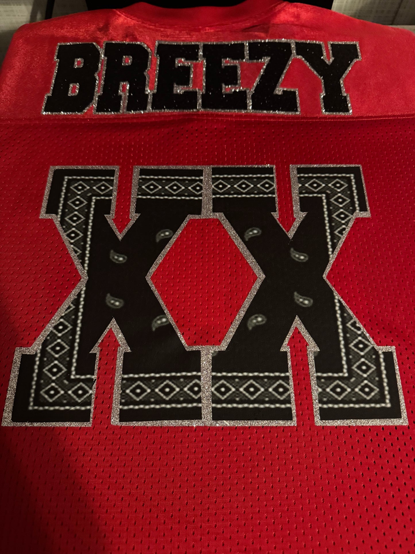 Custom Football Jersey (front and back)