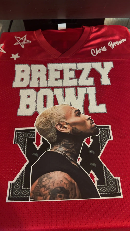 Custom Football Jersey (front and back)