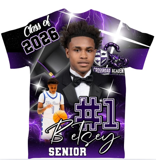 3D Graduation Shirt (Front Only)